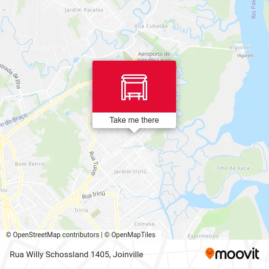 Rua Willy Schossland 1405 map