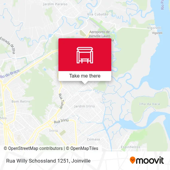 Rua Willy Schossland 1251 map