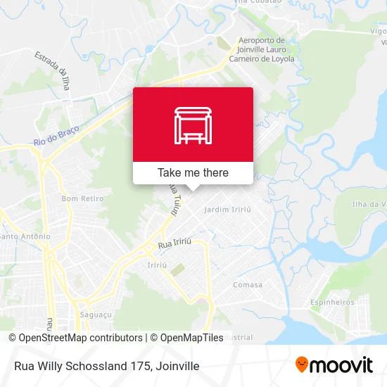 Rua Willy Schossland 175 map