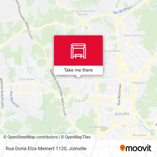 Rua Dona Elza Meinert 1120 map