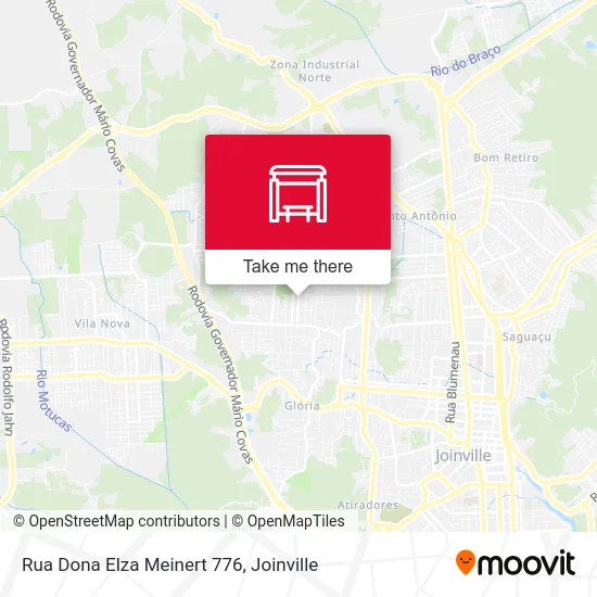 Rua Dona Elza Meinert 776 map