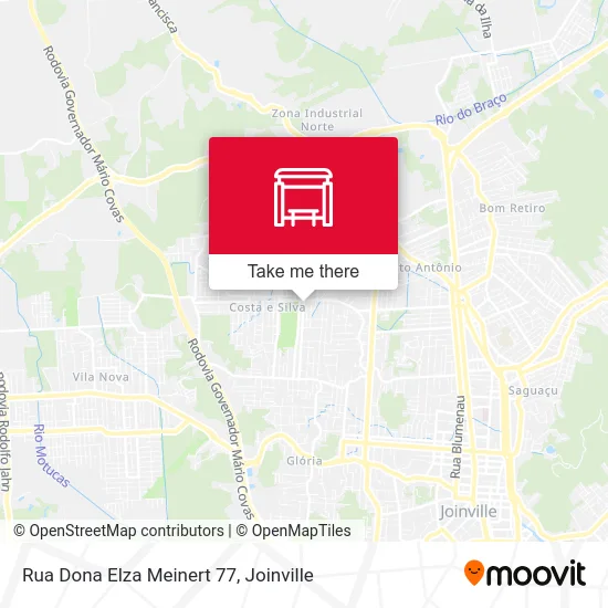 Rua Dona Elza Meinert 77 map