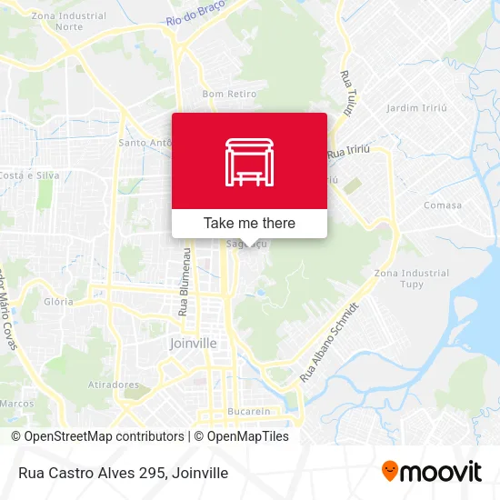 Rua Castro Alves 295 map