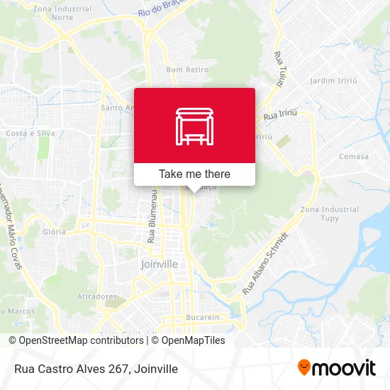 Rua Castro Alves 267 map