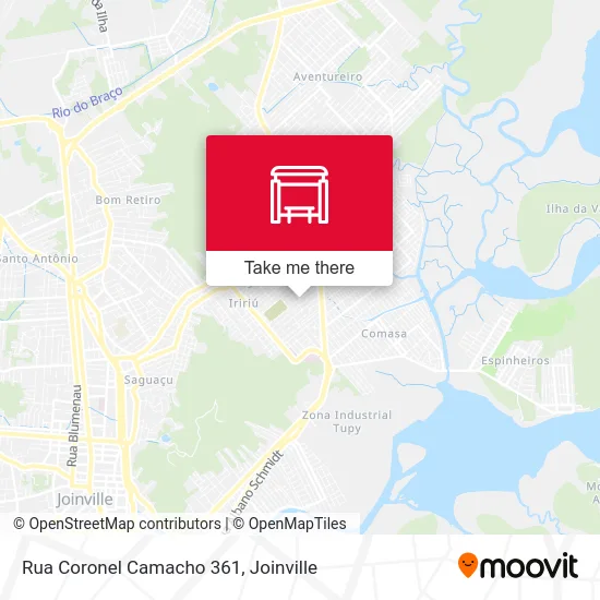 Rua Coronel Camacho 361 map