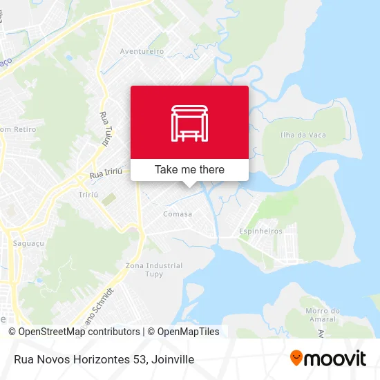 Rua Novos Horizontes 53 map