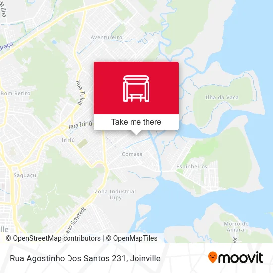 Rua Agostinho Dos Santos 231 map