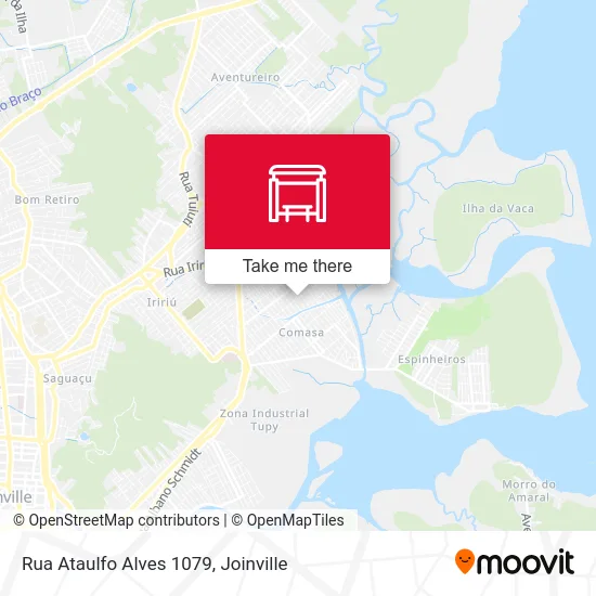 Rua Ataulfo Alves 1079 map