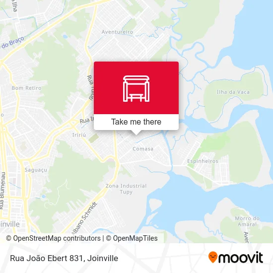 Rua João Ebert 831 map