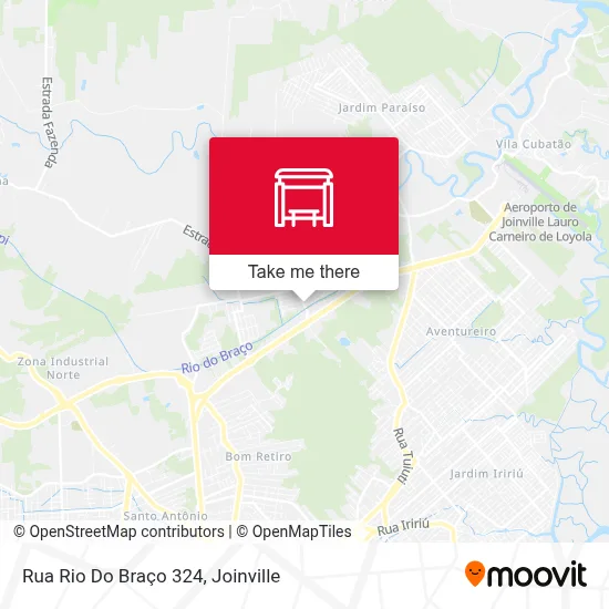 Rua Rio Do Braço 324 map