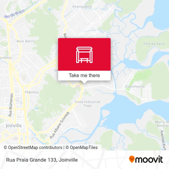 Rua Praia Grande 133 map