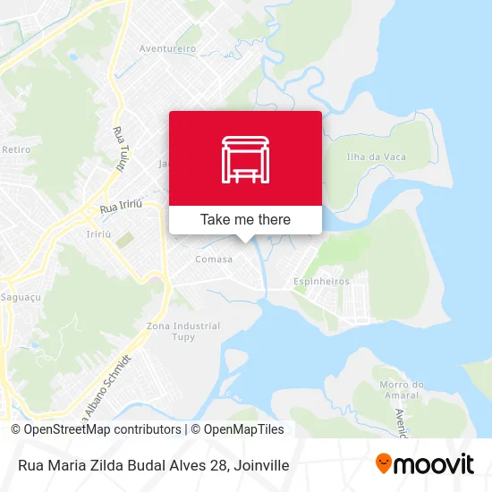Rua Maria Zilda Budal Alves 28 map