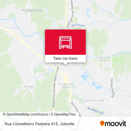 Rua Conselheiro Pedreira 415 map