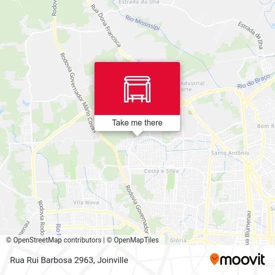 Rua Rui Barbosa 2963 map