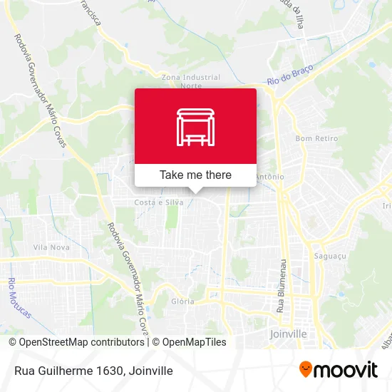 Rua Guilherme 1630 map