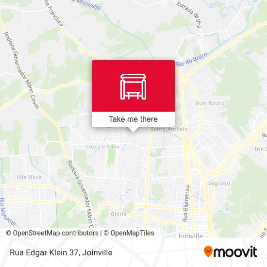 Rua Edgar Klein 37 map