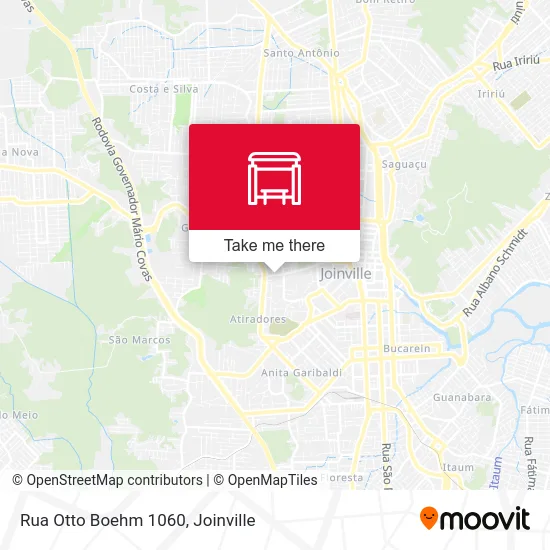 Rua Otto Boehm 1060 map