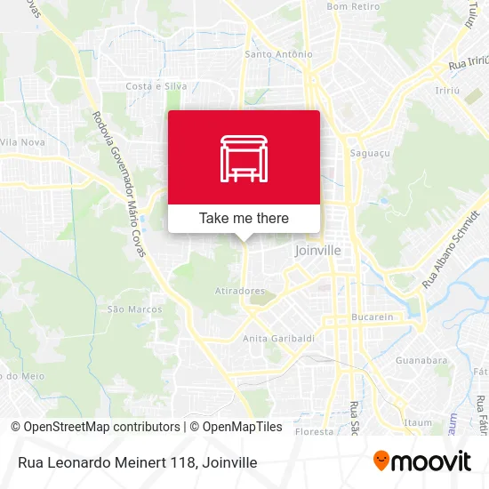 Rua Leonardo Meinert 118 map