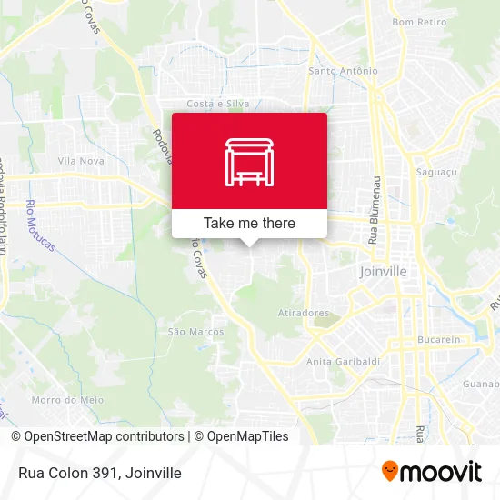 Rua Colon 391 map