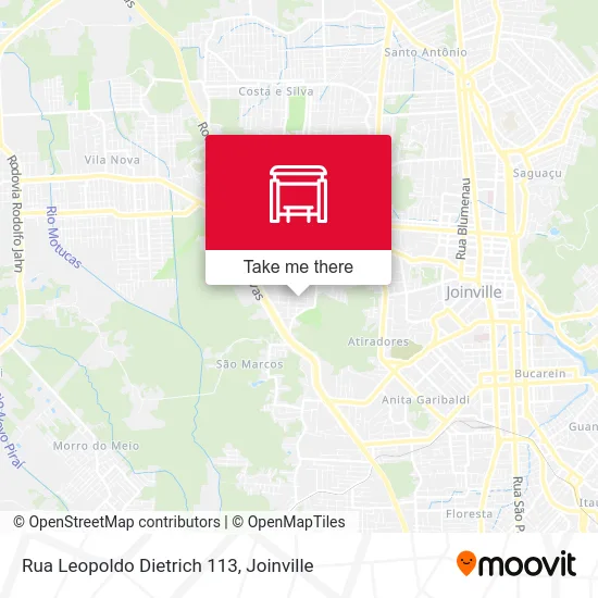 Rua Leopoldo Dietrich 113 map