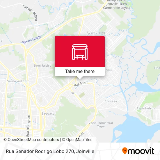 Rua Senador Rodrigo Lobo 270 map