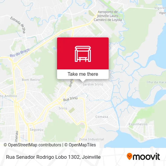 Rua Senador Rodrigo Lobo 1302 map