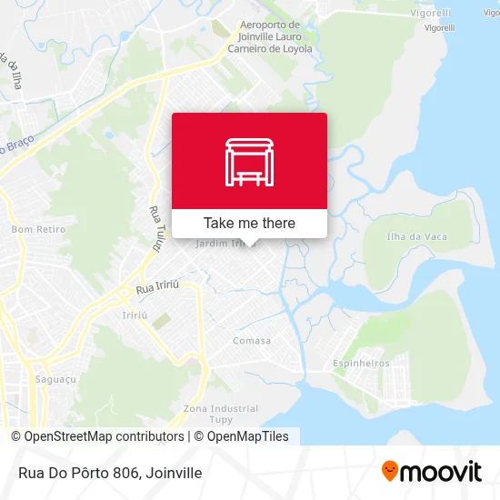 Rua Do Pôrto 806 map