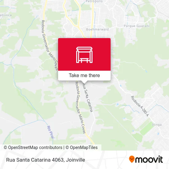Rua Santa Catarina 4063 map