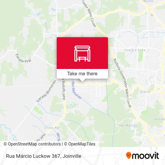 Rua Márcio Luckow 367 map