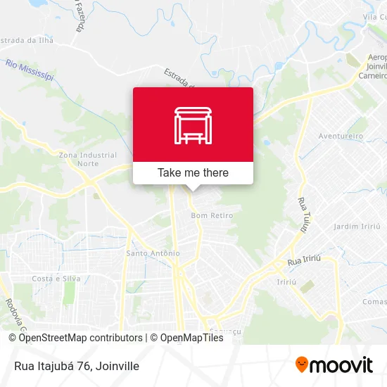 Rua Itajubá 76 map