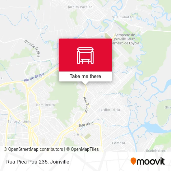 Rua Pica-Pau 235 map