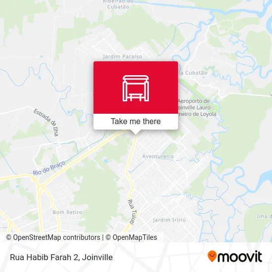 Rua Habib Farah 2 map