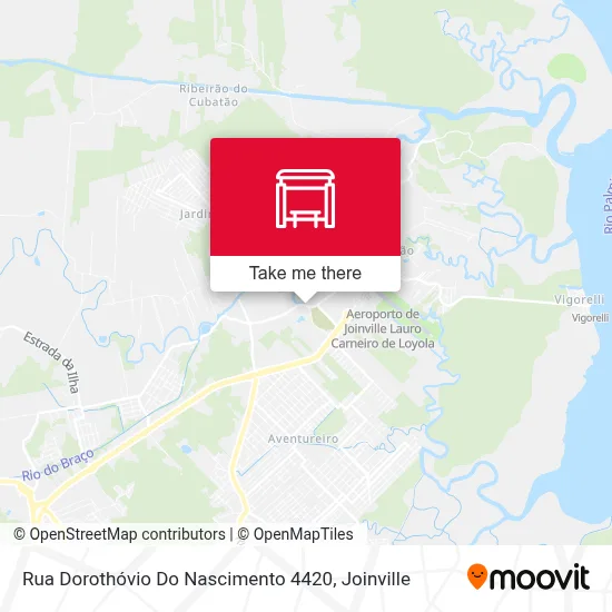 Rua Dorothóvio Do Nascimento 4420 map