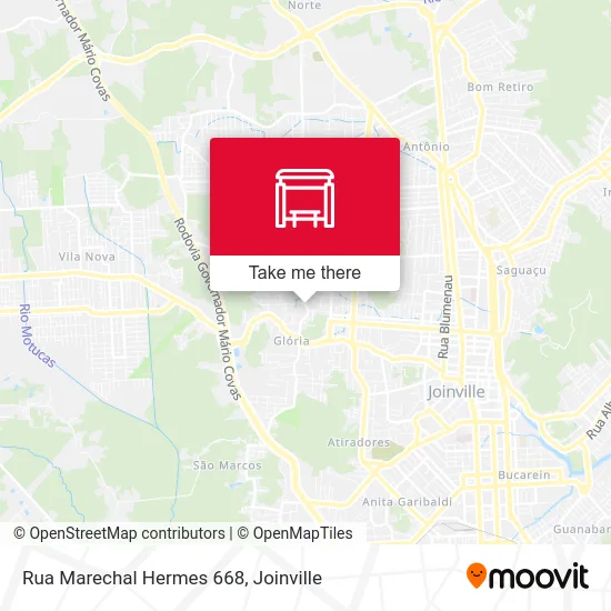 Rua Marechal Hermes 668 map
