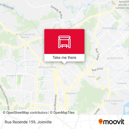 Rua Rezende 159 map