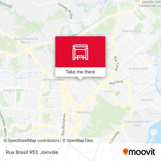 Rua Brasil 953 map