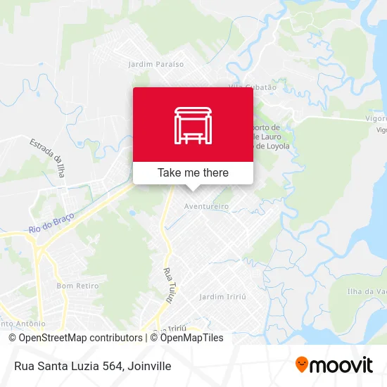 Rua Santa Luzia 564 map