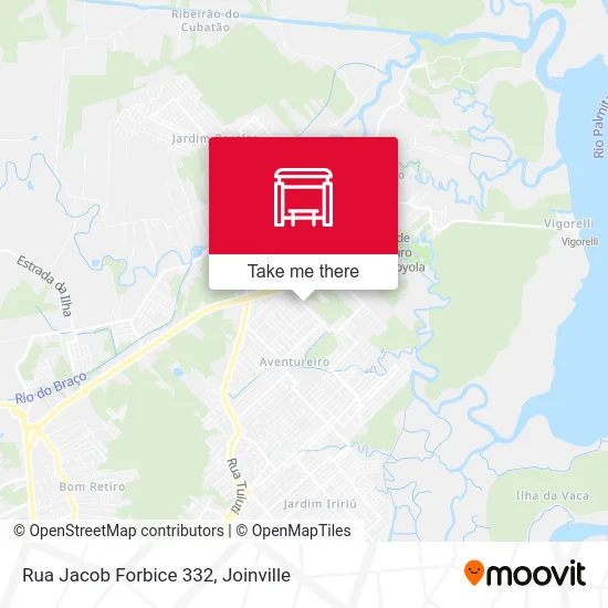Rua Jacob Forbice 332 map