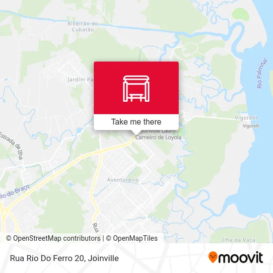 Rua Rio Do Ferro 20 map