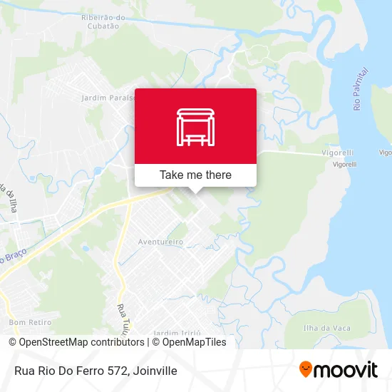 Rua Rio Do Ferro 572 map