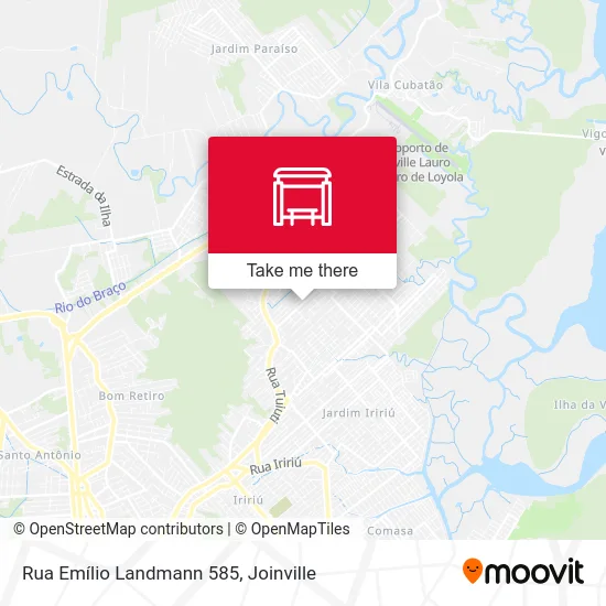 Rua Emílio Landmann 585 map