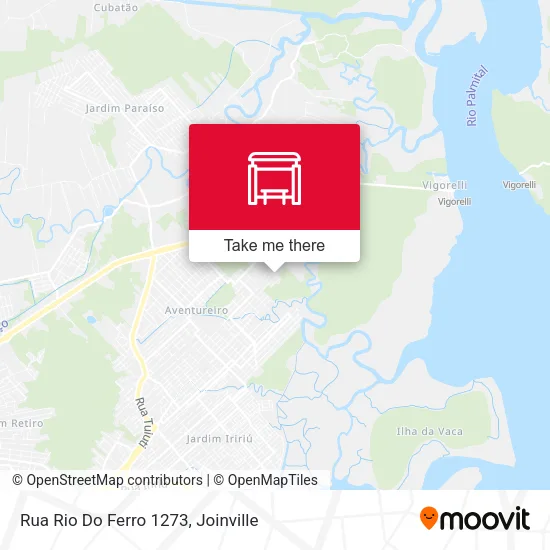 Rua Rio Do Ferro 1273 map