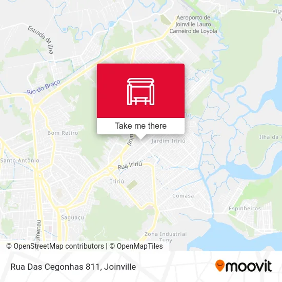Rua Das Cegonhas 811 map