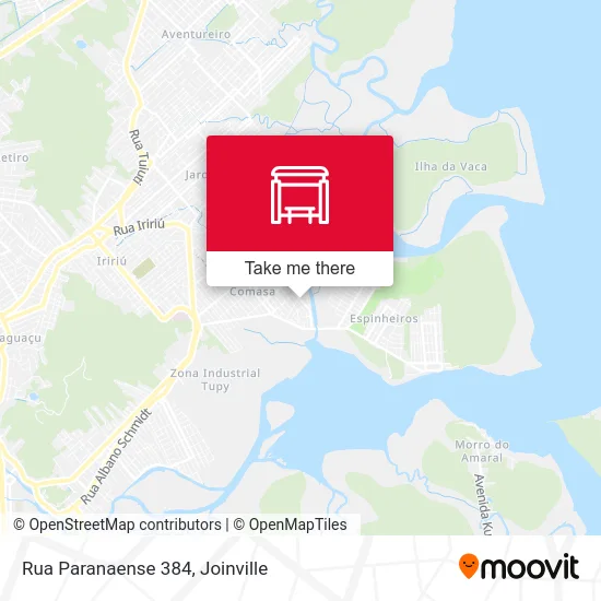 Rua Paranaense 384 map