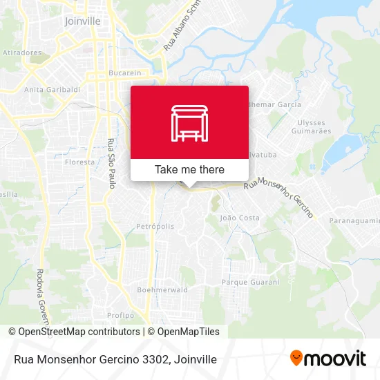 Rua Monsenhor Gercino 3302 map