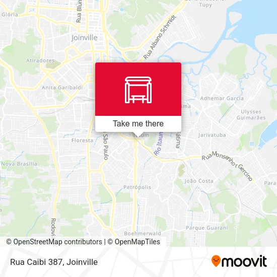 Rua Caibi 387 map