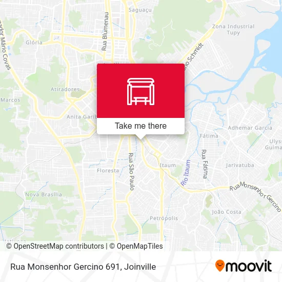 Rua Monsenhor Gercino 691 map