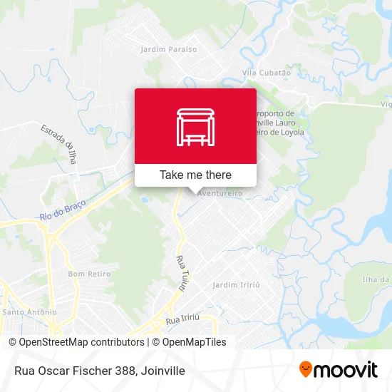 Rua Oscar Fischer 388 map