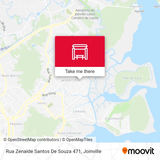 Rua Zenaide Santos De Souza 471 map