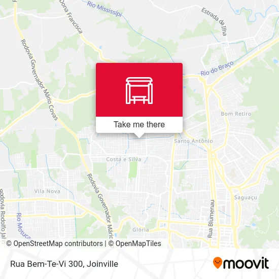 Rua Bem-Te-Vi 300 map